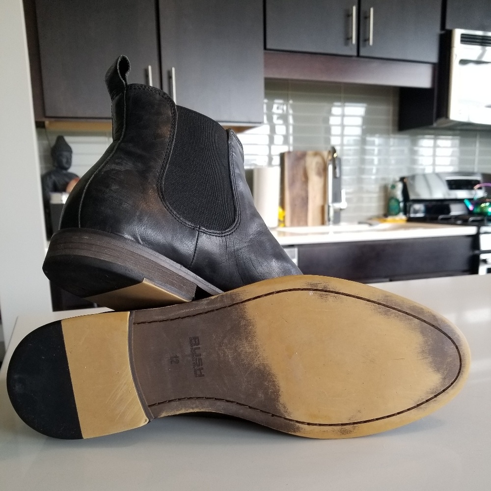 Gordon Rush Black Chelsea Boots